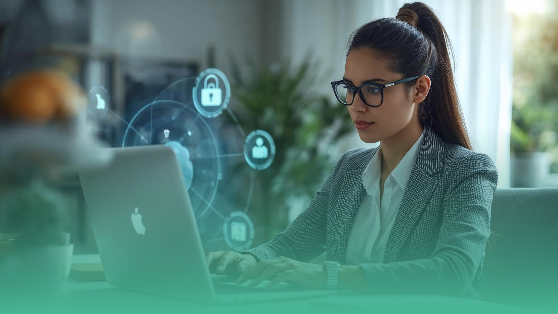 Employee Using AI Tools at Work