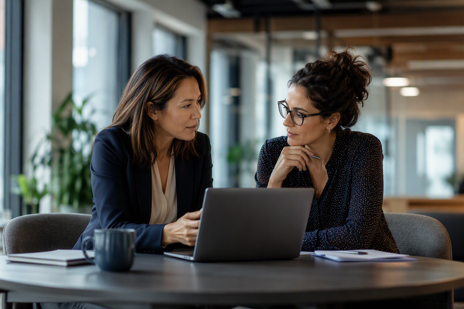 HR Leader and Workplace Psychologist Discussing Psychological Safety in the Workplace